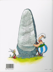 Verso de Astérix (Hachette) -19b2008- Le devin