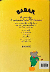 Verso de Babar (Encyclopédie Babar) -6- Babar à la ferme