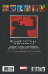 Verso de Marvel Comics : La collection (Hachette) -246205- The Amazing Spider-Man : Le Bouffon Rouge