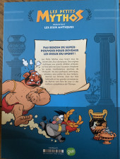 Verso de Les petits Mythos -HS04- Les petits mythos présentent les jeux antiques