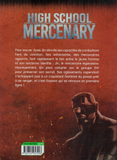 Verso de High School Mercenary -5- Tome 5