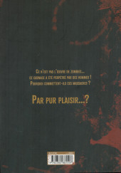 Verso de Return Survival -3- Tome 3