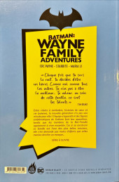 Verso de Batman : Wayne family adventures -3- Tome 3