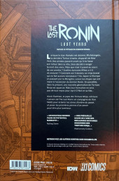 Verso de TMNT - The Last Ronin - Lost Years