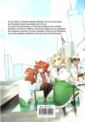 Verso de Sunrise Project -1- Tome 1