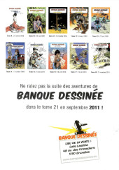 Verso de (Catalogues) Ventes aux enchères - Banque dessinée -20- Banque dessinée - 20ème vente - dimanche 19 juin 2011