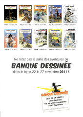 Verso de (Catalogues) Ventes aux enchères - Banque dessinée -21- Banque dessinée - 21ème vente - dimanche 9 Octobre 2011