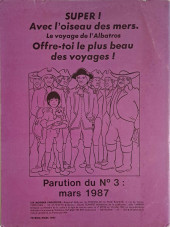 Verso de Les mondes Engloutis (Éditions de la Page Blanche) -4- Numéro 4