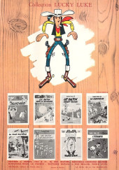 Verso de Lucky Luke -29'- Des barbelés sur la prairie