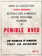 Verso de Les grands Romans dessinés (Presses mondiales) -10- On liquide les espions