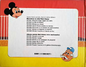 Verso de Walt Disney (éditeurs et langues divers) - Mickey au zoo