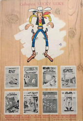 Verso de Lucky Luke -28'- L'escorte