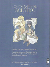 Verso de Les enfants du Solstice -Extrait- Les Enfants du Solstice