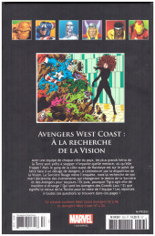 Verso de Marvel Comics : La collection (Hachette) -253215- Avengers West Coast : A la recherche de la Vision