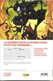 Verso de Edge of Spider-Verse (S03 - Panini - 2024) - La société de l'Araignée