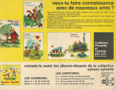 Verso de Sylvain et Sylvette (albums Fleurette) -26a1964- Le repas interrompu