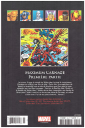 Verso de Marvel Comics : La collection (Hachette) -255- Maximum carnage - Première partie