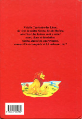 Verso de Mickey club du livre -354b2001- Le Roi Lion