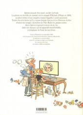 Verso de Spirou et Fantasio -57Cahier2- La mémoire du futur