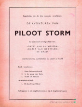 Verso de Piloot Storm -3- Vlucht uit Markad