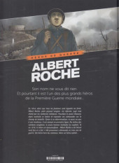 Verso de Héros de guerre -1- Albert Roche . France