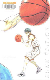 Verso de Kuroko's Basket (Dunk Edition) -3- Tome 03