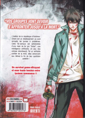 Verso de Battle royale enforcers -1- Tome 1