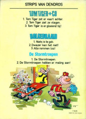 Verso de Tom Tiger + Co (en néerlandais) -3- Tom Tiger is er gloeiend bij!