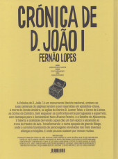 Verso de Clássicos da Literatura Portuguesa em BD -9- Crónica de D. João I