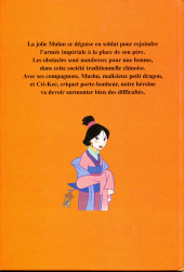 Verso de Mickey club du livre -152- Mulan