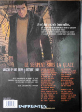 Verso de Secrets - Le serpent sous la glace -2a2006- Le serpent sous la glace