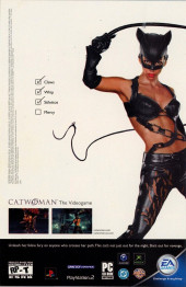 Verso de Catwoman Vol.3 (2002) -33- Her Life, Her Town, Her Law!