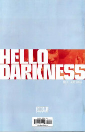 Verso de Hello Darkness -1- Issue #1