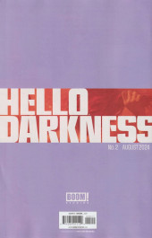 Verso de Hello Darkness -2- Issue #2