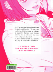 Verso de Operation : True Love -1- Tome 1