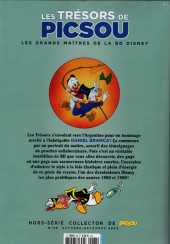 Verso de Picsou Magazine Hors-Série -68- Les Trésors de Picsou - Les grands maîtres de la BD Disney - Daniel Branca