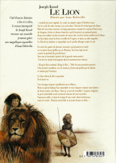 Verso de Le lion