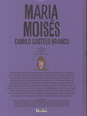 Verso de Clássicos da Literatura Portuguesa em BD -10- Maria Moisés