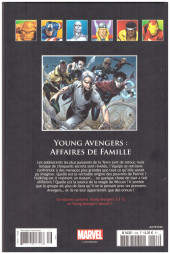 Verso de Marvel Comics : La collection (Hachette) -256222- Young Avengers - Affaires de Famille