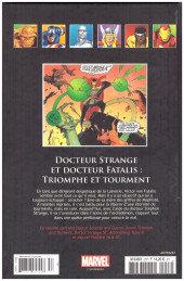 Verso de Marvel Comics : La collection (Hachette) -257217- Docteur Strange et Docteur Fatalis - Triomphe et Tourment