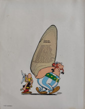 Verso de Astérix (en anglais) -19- Asterix and the soothsayer