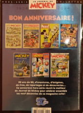 Verso de Mickey (Le Journal et le meilleur du journal - Hors série) -HS- 90 ans de trésors