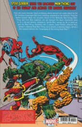 Verso de Man-Thing by Steve Gerber : The Complete Collection (2015) -INT03- The Complete Collection volume 3