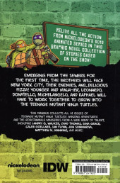 Verso de Teenage Mutant Ninja Turtles : Amazing Adventures -OMNI- Amazing Adventures Omnibus