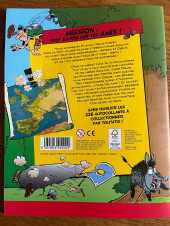 Verso de Astérix - Carnet d'Amitiès