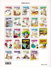 Verso de Calvin et Hobbes -5a2007- Fini de rire !