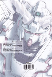 Verso de Mobile Suit Gundam - Unicorn -1- Tome 1