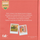 Verso de Esprit Sportif Happy Meal McDonald's -7- Le saut en longueur