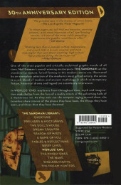 Verso de The sandman 30th Anniversary Edition -INT08- Worlds' End