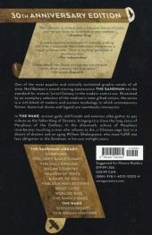 Verso de The sandman 30th Anniversary Edition -INT10- The Wake